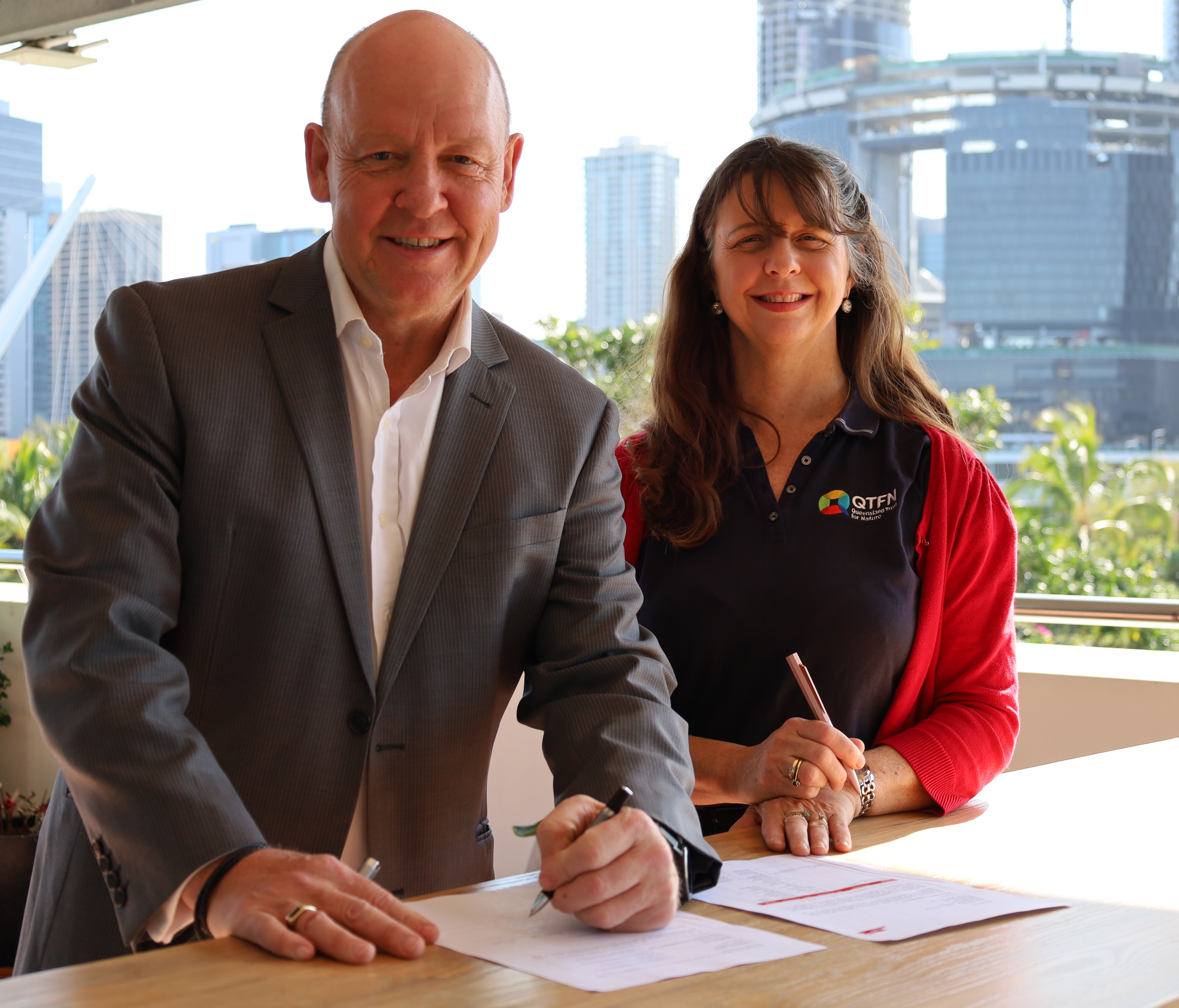 South Bank Corporation unites with Queensland Trust for Nature to create a greener South Bank